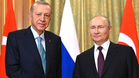 Cumhurbaşkanı Erdoğan, Putin ile görüştü