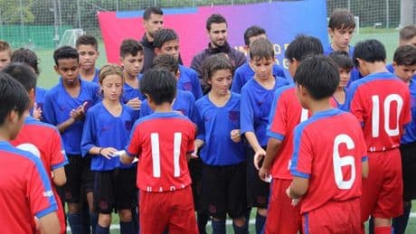 Lamine, Cubarsí, Bernal y Jofre ya estuvieron en Japón siendo infantiles