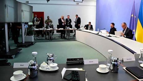 Höchste Sicherheitsstufe für die Videoschaltkonferenz - Das ist der Geheimraum für den Ukraine-Gipfel