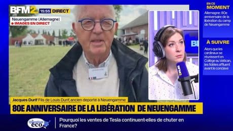 Commémoration de la libération du camp de Neuengamme: "Quand on veut avancer sans regarder ce qu'il s'est passé, on fait des erreurs très profondes", témoigne le fils d'un déporté