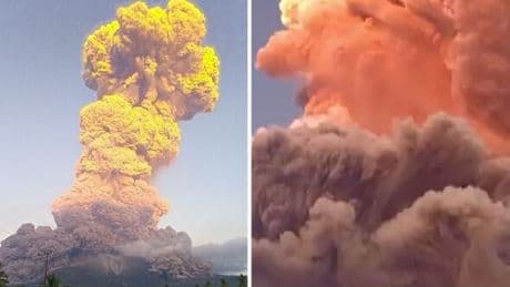 Indonesia volcano: Huge eruption sends ash 52,500ft as red alert issued