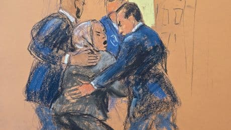 Diddy supporter dragged out of courtroom by cops after profanity-laden outburst