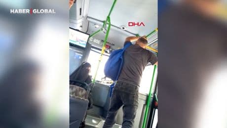 Kartal'da İETT otobüsünde taciz iddiası: Kendisini tokatladı ardından şoföre saldırdı