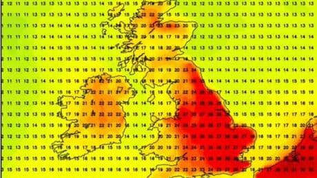 Exact date mercury to tip 30C for first time this year as maps turn scarlet red