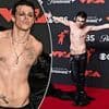 Shirtless YUNGBLUD sparks concern with bizarre MTV VMAs 2025 red carpet look