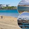 Little-known UK beach crowned the country's best 'seaside hidden gem' - with crystal-clear waters and beach golf course