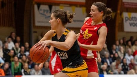 Basketbalsters Grasshoppers één zege verwijderd van prolongatie landstitel