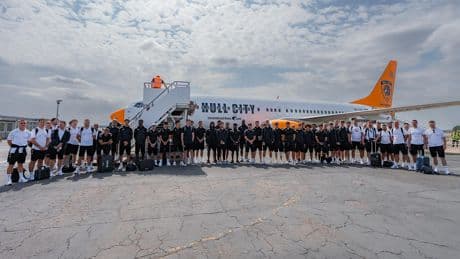Acun Ilıcalı'nın takımı Hull City, hazırlık kampı ve dostluk maçları için İstanbul’a geldi