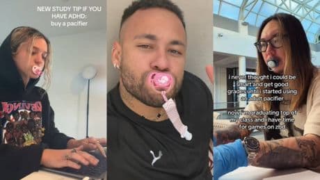 Da Neymar a Justin Bieber, il ciuccio per adulti spopola. Ecco perché è diventata una (rischiosa) mania