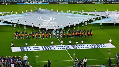 Uefa sendet Friedensbotschaft vor Supercup zwischen PSG und Tottenham