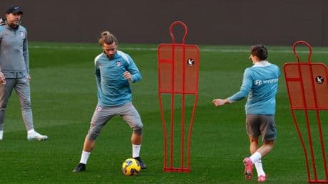 El Cholo mantiene el cambio de sistema, y sigue sin contar con Griezmann