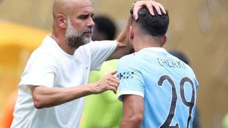 Pep Guardiola drops major hint about Rayan Cherki after tough Man City debut