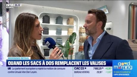 Morning Retail : Quand les sacs à dos remplacent les valises, par Eva Jacquot - 11/07
