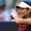 Emotional Raducanu battles into Eastbourne second round