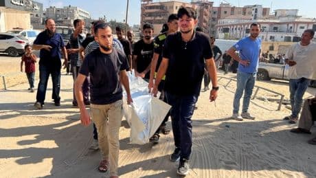 Dozens more Palestinians ‘shot dead by Israeli troops while seeking aid’