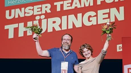 Linke in Thüringen | Thüringer Linke-Vorsitzende: »Werden beide gute Polizisten sein«