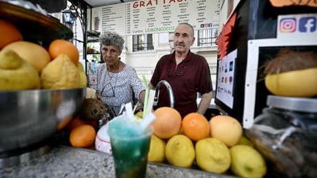 Quand le soleil brûle, les Romains se ruent sur ce dessert glacé