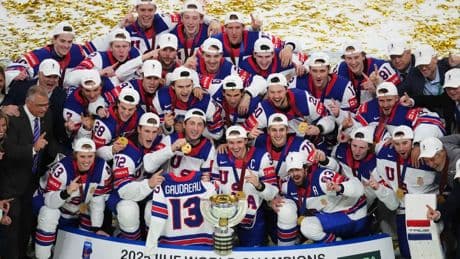 Weltmeisterschaft zu Ende: USA nach Verlängerungs-Krimi Eishockey-Weltmeister