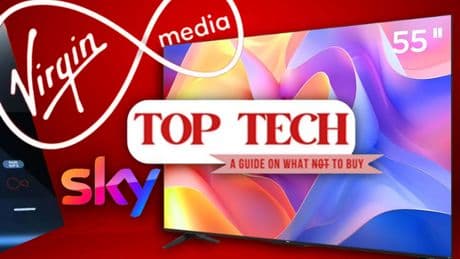 Top Tech: Sky vs Virgin Media as one sport plan cut to 66p a day and £260 TV for £0