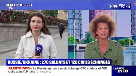 Ukraine: la Russie confirme avoir échangé 270 soldats et 120 civils avec Kiev