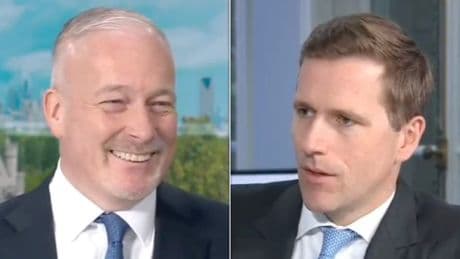 Tory Frontbencher Left Red-Faced After Embarrassing Emmanuel Macron Gaffe On Sky News