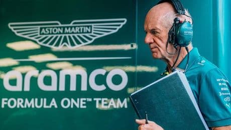 Adrian Newey, "en trance" con el Aston Martin de 2026
