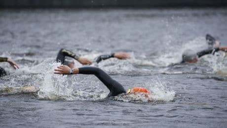Unwetter: Gewitter über Hamburg: Start des Ironman verschoben