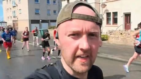Inspiring Scot with chronic illness completes Edinburgh Marathon while vlogging experience