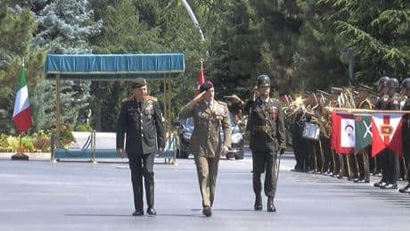 Genelkurmay Başkanı Orgeneral Gürak, İtalyan mevkidaşı Portolano ile görüştü