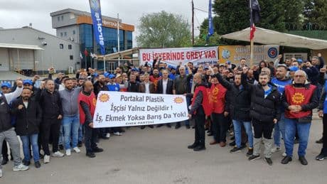 Portakal Plastik'te grev 28'inci gününde anlaşmayla sonuçlandı