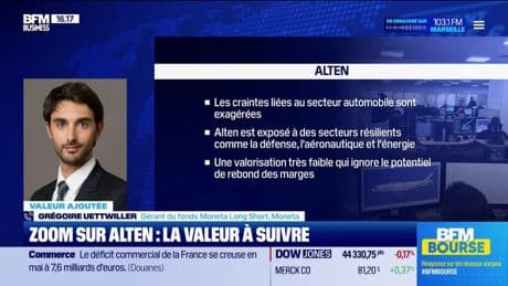 Valeur ajoutée : Ils apprécient Alten - 08/07