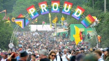 Glastonbury feels like the safest place in the world to be gay