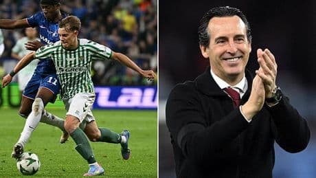Aston Villa make contact with Real Betis over deal for Spain U-21 winger Jesus Rodriguez - who has also attracted interest from Chelsea