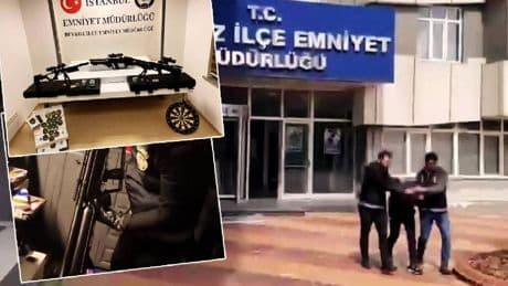 Evinde mini cephanelik bulundu: İstanbul'da 4 adrese kurşun yağdırdı