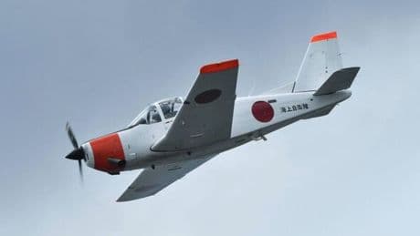 Japan plane crash as air force training flight vanishes from radar and plunges to ground