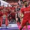 Liverpool 1-1 Crystal Palace: Mohamed Salah late strike cancels out Ismaila Sarr's opener and rescues a point for 10-man Premier League champions - who have Ryan Gravenberch sent off
