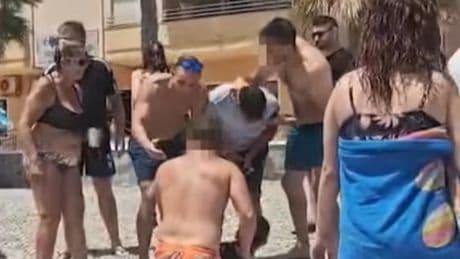 Una playa de Granada
