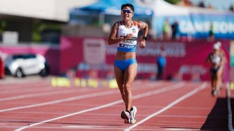 María Pérez se exhibe y ya pone el foco en otro 'doblete' mundialista