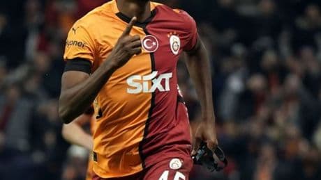 Aslan payı Osimhen'in!