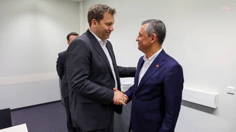 Özgür Özel, Berlin'de SPD Eş Genel Başkanı Lars Klingbeil ile görüştü