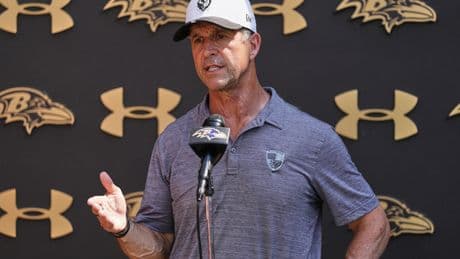 John Harbaugh has fiery response to Ravens reporter’s White House question