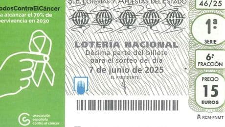 Portugalete se lleva un pellizco del primer premio del sorteo de la Asociación Española contra el Cáncer de la Lotería Nacional