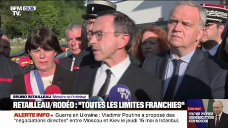 Rodéo urbain à Évian-les-Bains: "Cette tentative d'homicide franchie toutes les limites", a déclaré Bruno Retailleau