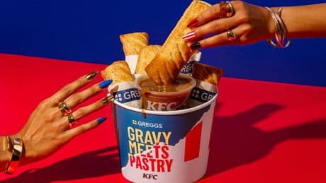 Greggs and KFC team up to launch sausage roll drenched in gravy