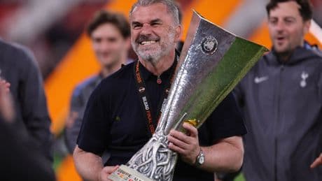 Ange Postecoglou set for massive payday whether Daniel Levy sacks him as Tottenham boss or not