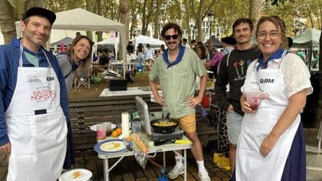 La tortilla de patata más British de Aste Nagusia