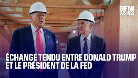 Échange tendu entre Donald Trump et le président de la Fed