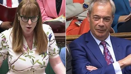 Angela Rayner brutally savages Nigel Farage's 'sweetheart deal' with billionaires