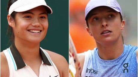 Raducanu vs Swiatek start time and how to watch French Open today