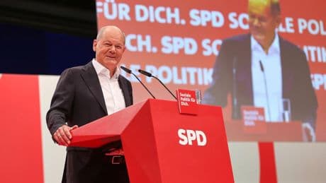 Scholz auf Parteitag: Als es um den Bruch mit Lindner geht, jubeln die Delegierten